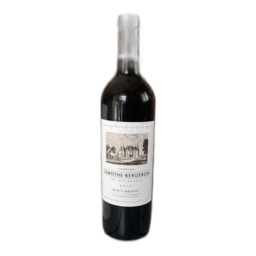Bordeaux Haut-Médoc Cru Bourgeois Lamothe-Bergeron 2015