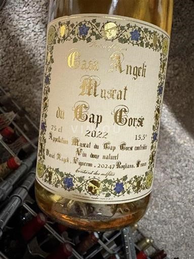 Corsica Muscat du Cap Corse Casa Angeli 2022