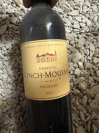 Bordeaux Pauillac Grand Cru Lynch-Moussas 2017