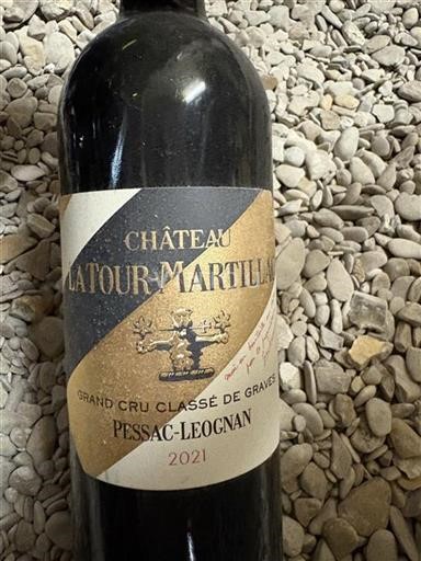 Bordeaux Pessac-Léognan Grand Cru Latour-Martillac 2021