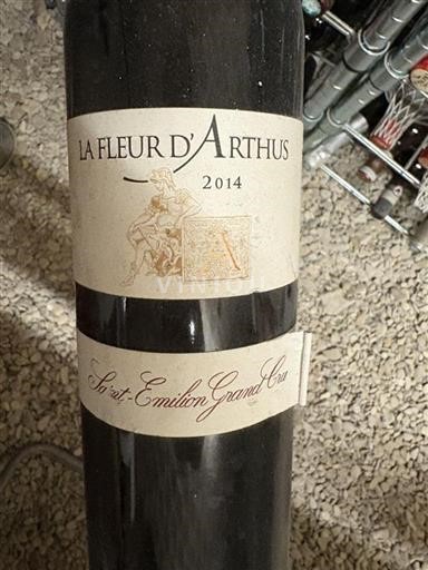 Bordeaux Saint-Émilion Grand Cru Grand Cru La Fleur Arthus 2014