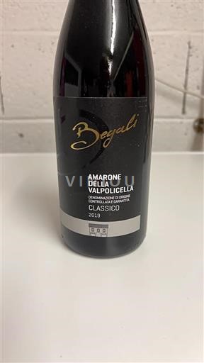 Véneto Amarone della Valpolicella Begali 2019