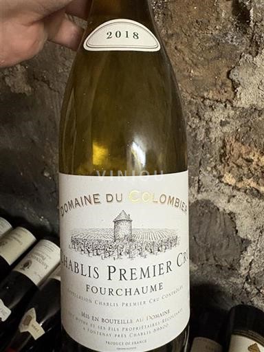 Borgogna Chablis Premier Cru Domaine Colombier Fourchaume 2018