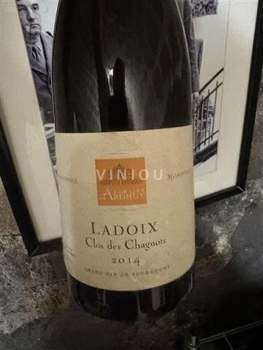 Bourgogne Ladoix Domaine Ardhuy Clos des Chagnots 2014