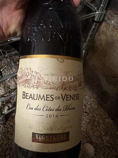 Valle del Rodano Beaumes de Venise Vignerons de Beaumes de Venise 2014