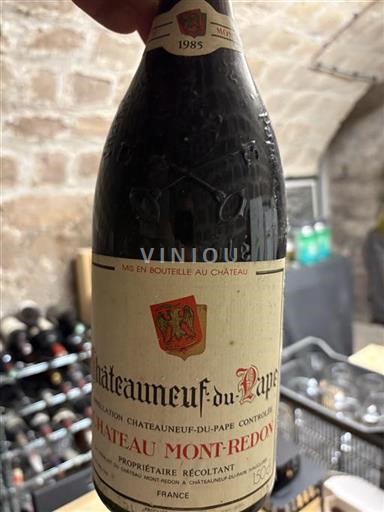 Rhône-dalen Châteauneuf-du-Pape Château Mont-Redon 1985