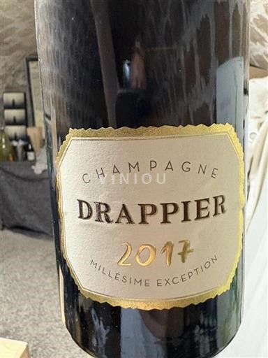Champagne Drappier Millésime Exception 2017