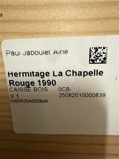Valle del Rodano Hermitage Paul Jaboulet Aîné La Chapelle 1990