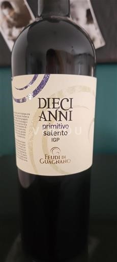 Puglia Non specificato Feudi di Guagnano Dieci Anni Senza annata