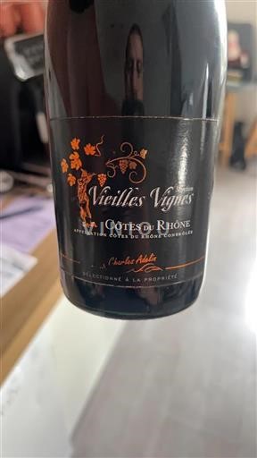 Valle del Ródano Côtes del Ródano Charles Adelin Vieilles Vignes 2016