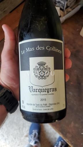 Rhônevallei Vacqueyras Le Mas des Collines 2015
