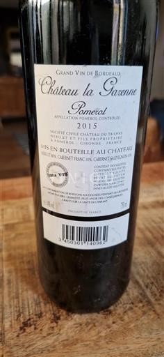 Bordeaux Pomerol Château La Garenne 2015