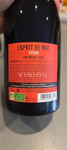 Alpen und Rhônetal Ardèche Domaine Terra Noé Esprit de Noé 2023