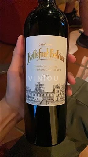 Bordeaux Saint-Émilion Grand Cru Grand Cru Bellefont-Belcier 2017