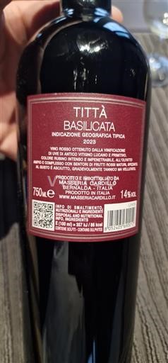 Basilicata Masseria Cardillo Tittà 2023
