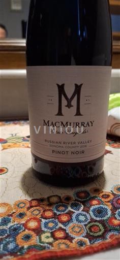 California AVAs Russian River Valley MacMurray Estate Vineyards 2016
