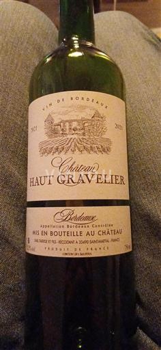 Bordeaux Château Haut Gravelier 2021