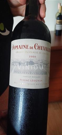 Bordeaux Pessac-Léognan Grand Cru Domaine Chevalier 2006