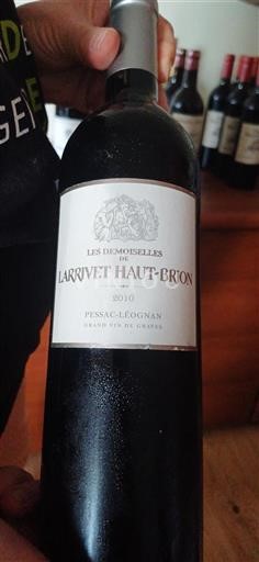 Bordeaux Pessac-Léognan Larrivet Haut-Brion Les Demoiselles de Larrivet Haut-Brion 2010