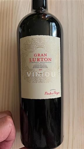 Mendoza Vale de Uco Bodega Piedra Negra Gran Lurton Cabernet Sauvignon 2018