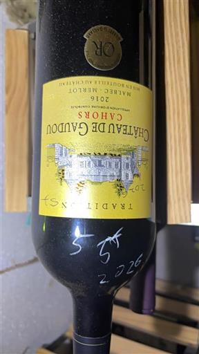 Sud-Ovest Cahors Château Gaudou 2016