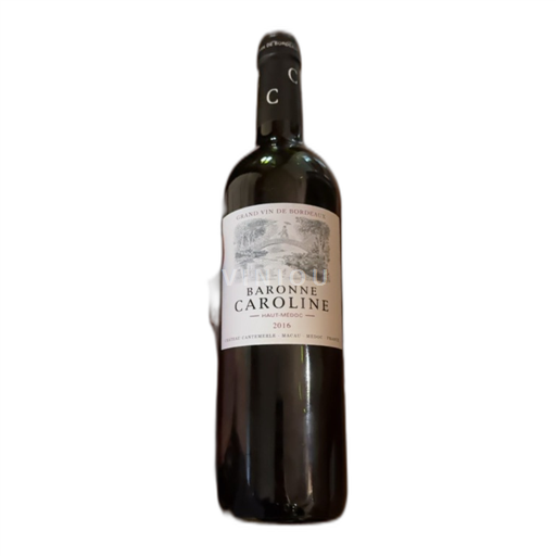 Bordeaux Haut-Médoc Château Caronne Ste Gemme Baronne Caroline Niet-geïntegreerd