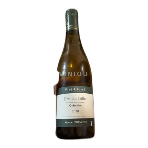 Burgundy Viré-clessé Domaine La Bongran Émilian Gillet 2020