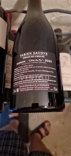 Beaujolais Morgon Fabien Savoye Côte du Py 2022