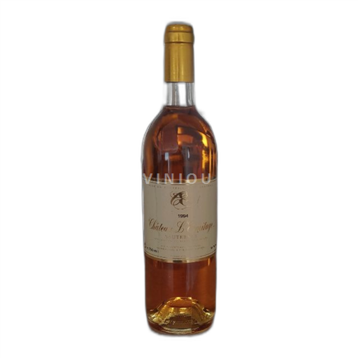 Vin Blanc liquoreux Château L'erroiage 1994 France Bordeaux Sauternes