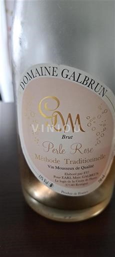 Valle del Loira No especificado Domaine Galbrun Perle Rose Sin añada