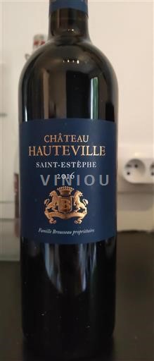Burdeos Saint-Estèphe Château Hauteville 2016