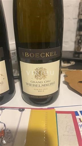 Alsazia Alsazia Grand Cru Grand Cru Boeckel Grand Cru Wiebelsberg 2013