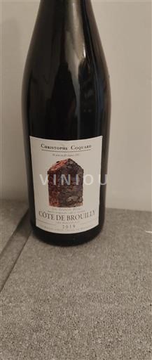 Beaujolais Côte-de-brouilly Christophe Coquard Les Granits Bleus 2019