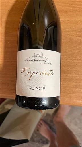 Beaujolais Beaujolais Villages Sophie et Guillaume Joncy Empreinte 2020