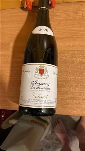 Bourgogne Irancy Colinot Les Boudardes 2020