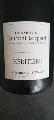 Champagne Laurent Lequart Héritière Icke årgångsbetecknad