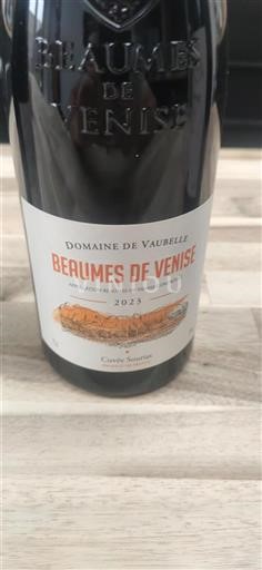 Vin Rouge sec Cuvée Sourias Domaine Vaubelle 2023 France Vallée du Rhône Beaumes de Venise