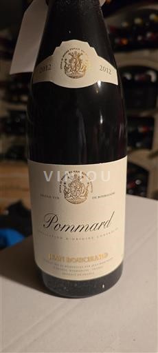 Burgundy Pommard Jean Bouchard 2012