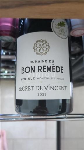 Valle del Rodano Ventoux Domaine Bon Remède Secret de Vincent 2022