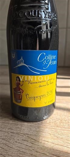 Údolí Rhôny Vacqueyras Colline St-Jean Promenons-nous dans les bois 2010
