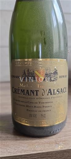 Alsasko Crémant d'Alsace Cave de Turckheim Neročník