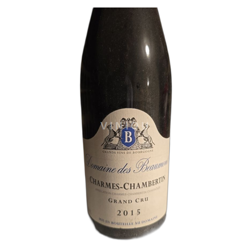 Bourgogne Charmes-chambertin Grand Cru Domaine Des Beaumont 2015