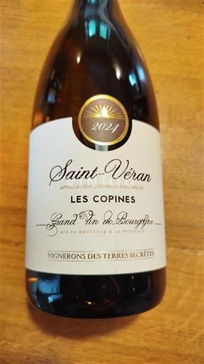 Burgundy Saint-Véran Vignerons des Terres Secrètes Les Copines 2024