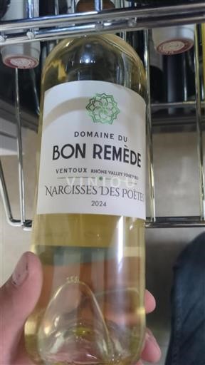 Valle del Rodano Ventoux Domaine Bon Remède Narcisses des Poètes 2024