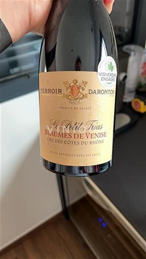 Rhône Valley Beaumes de Venise Terroir Daronton Le Petit Trias 2022