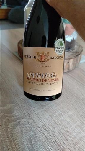 Vallée du Rhône Beaumes de Venise Terroir Daronton Le Petit Trias 2022