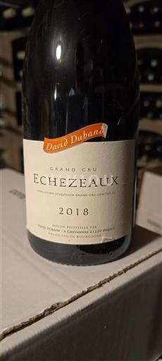 Burgundsko Échézeaux Grand Cru David Duband 2018