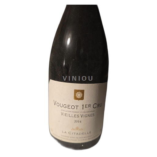 Bourgogne Vougeot Premier Cru La Citadelle Vieilles Vignes 2014