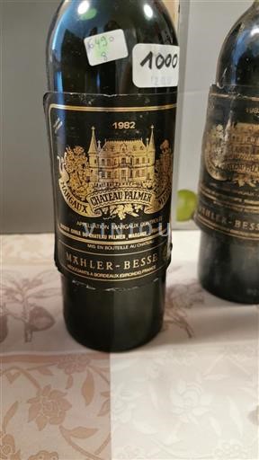 Bordeaux Margaux Grand Cru Château Palmer 1982