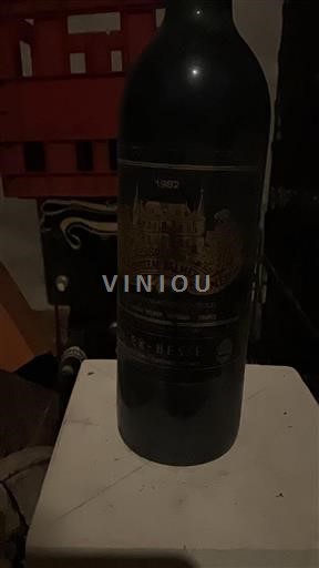 Bordeaux Margaux Grand Cru Château Palmer 1982